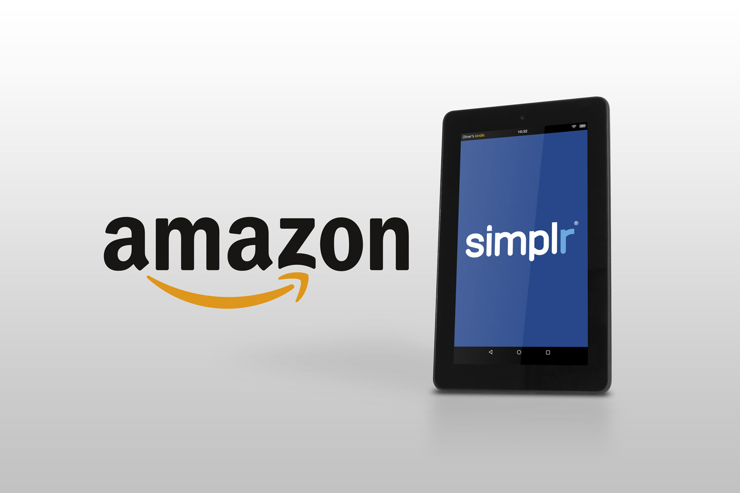 simplr Kunden-App von Maklerpool blau direkt jetzt auf Amazon zum Download