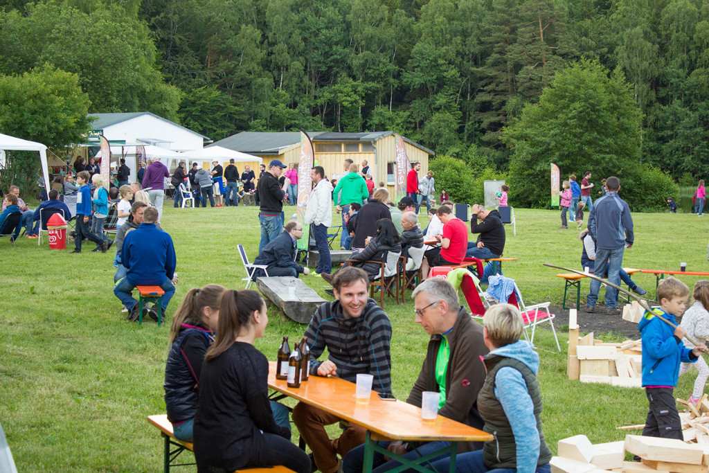 Um die 300 Teilnehmer kamen aus ganz Deutschland zum blau direkt Summer Camp.